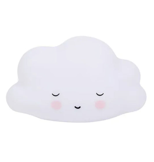 Petite Veilleuse Nuage Endormie A Little Lovely Company - OFCK.fr