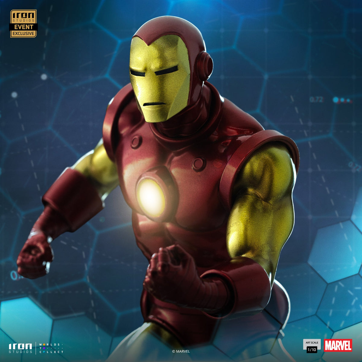 Statue Iron Man (CCXP Event Exclusive 2025) - Marvel Comics - Art Scale 1/10