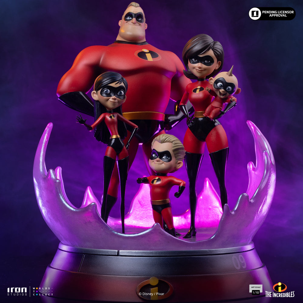 The Incredibles Diorama Statue - The Incredibles - Art Scale 1/10