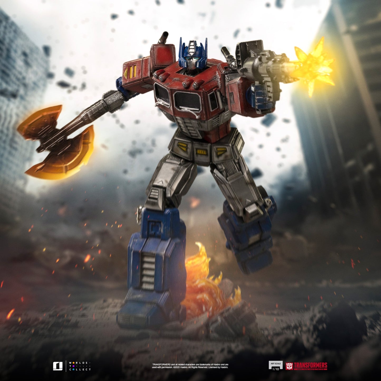 Statue Optimus Prime - Transformers - Demi Scale 1/20