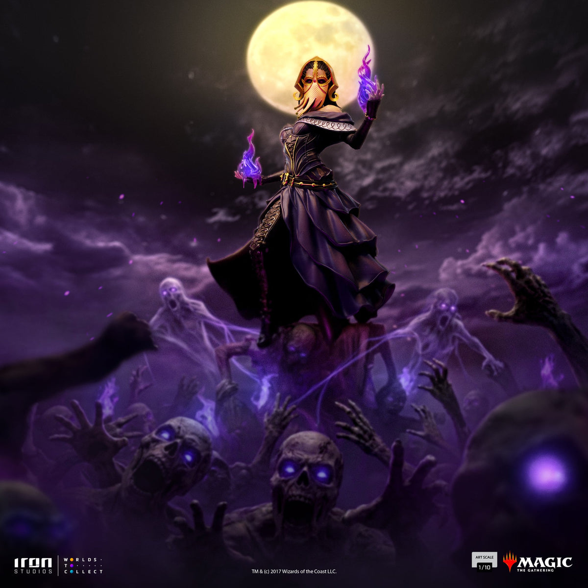 Statue Liliana Vess - Magic: The Gathering - Deluxe Art Scale 1/10