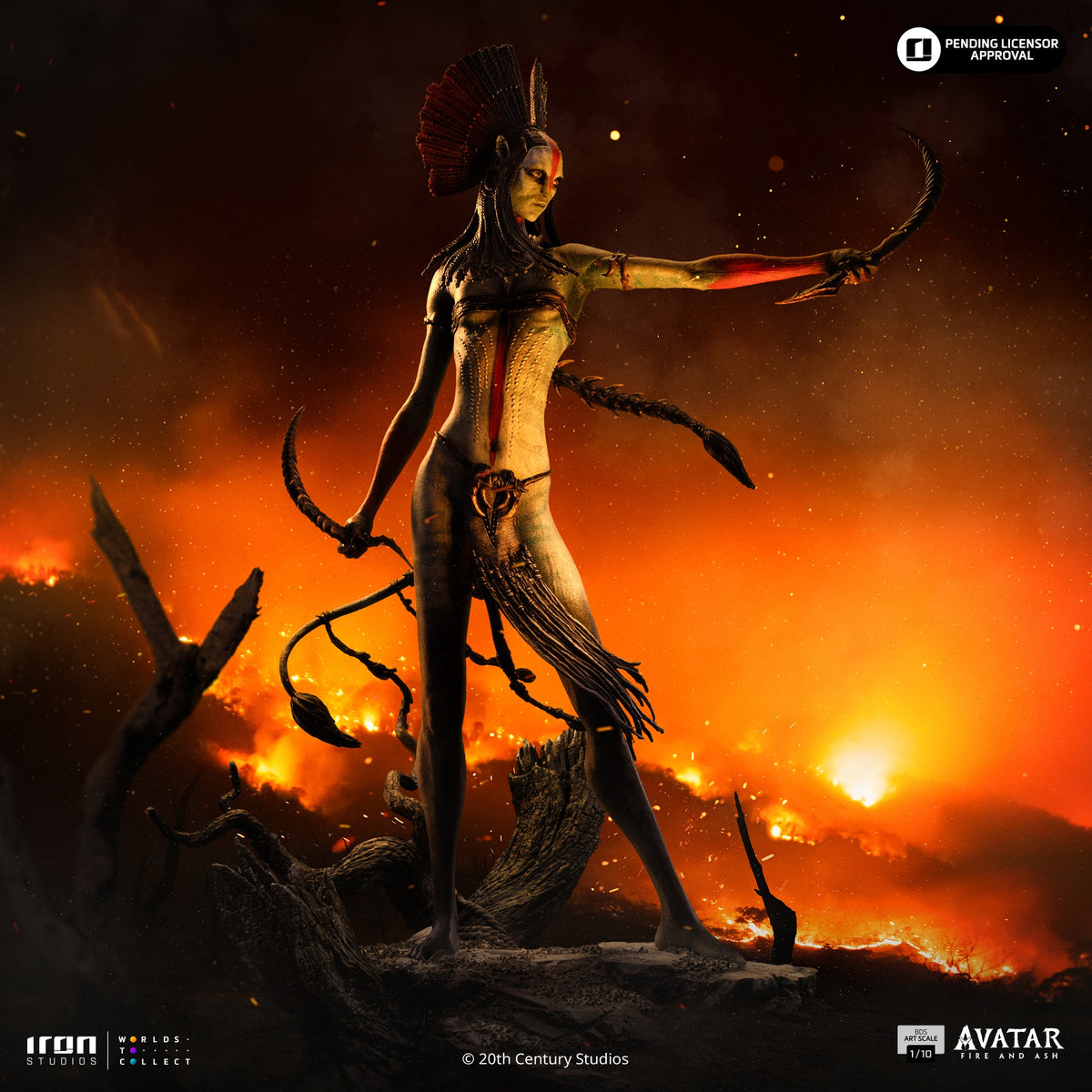 Varang Statue - Avatar 3: Fire and Ash - Art Scale 1/10
