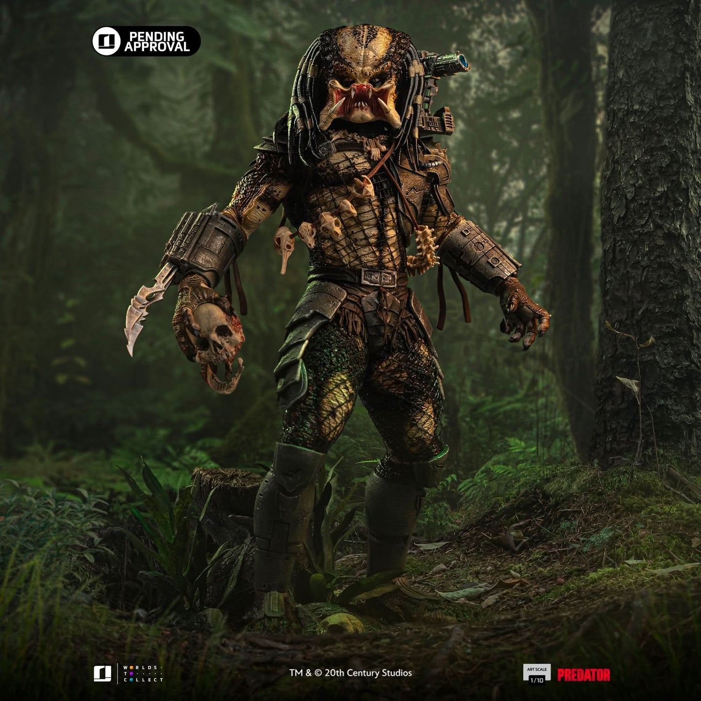 Statue Jungle Hunter - Predator - Art Scale 1/10