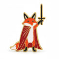 Fox Knight Pin