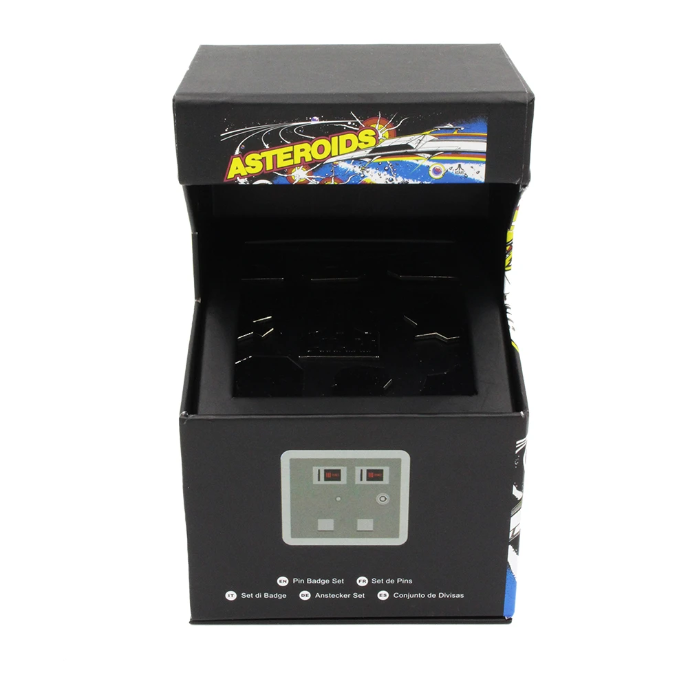 Pins Arcade Asteroids Set