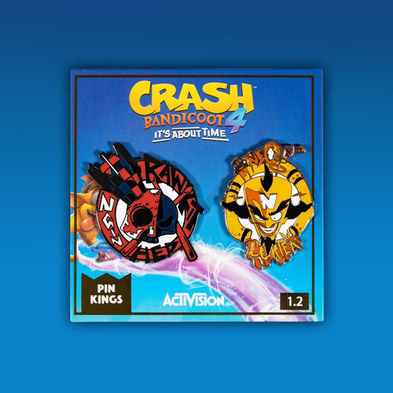 Pin's Crash Bandicoot Set 1.2 – Pin Kings Numskull
