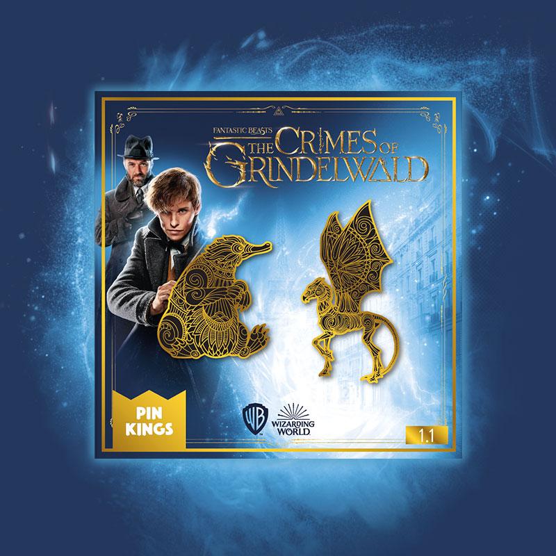 Pin's Animaux fantastiques Niffler & Thestral – Pin Kings Numskull
