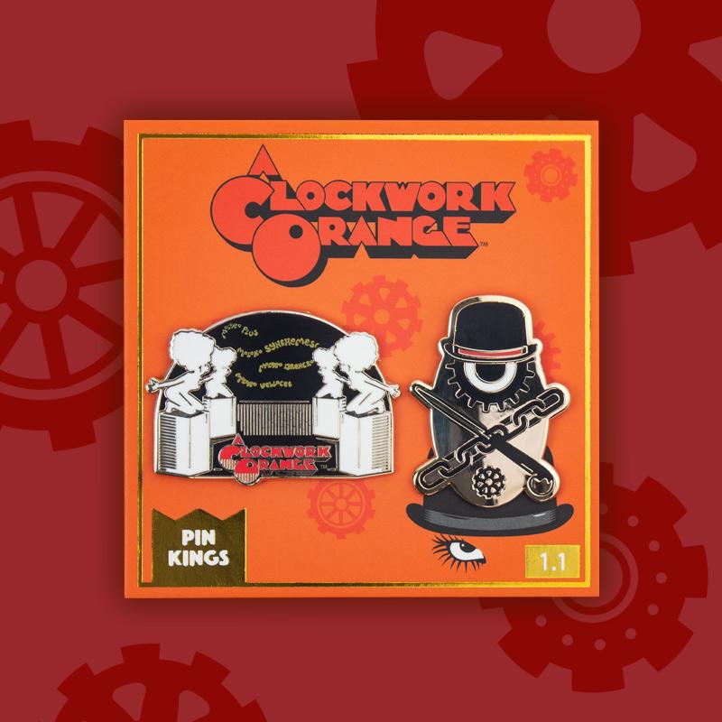 Pin's Orange mécanique Set 1.1 – Pin Kings Numskull