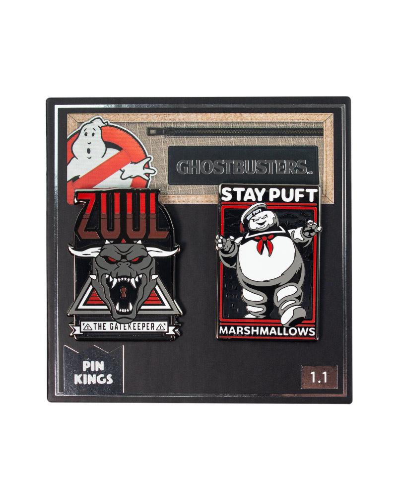 Pin’s SOS Fantômes Set 1.1 - Zuul et Bibendum Chamallow