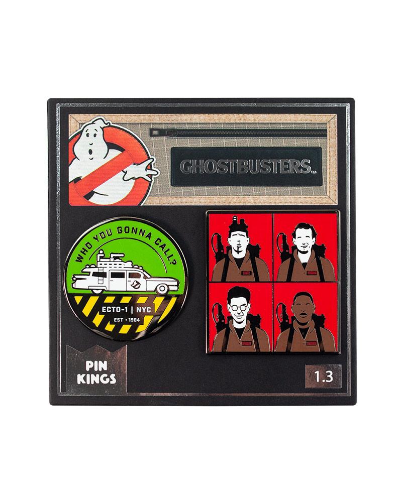 Pin SOS Fantômes Set 1.3 - Who You Gonna Call? et Personnages