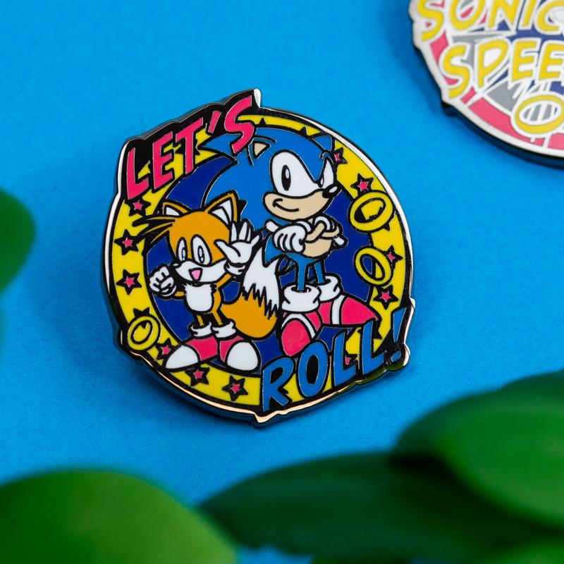 Pin Sonic le Hérisson Set 1.3 - Let’s Roll et Sonic Speed