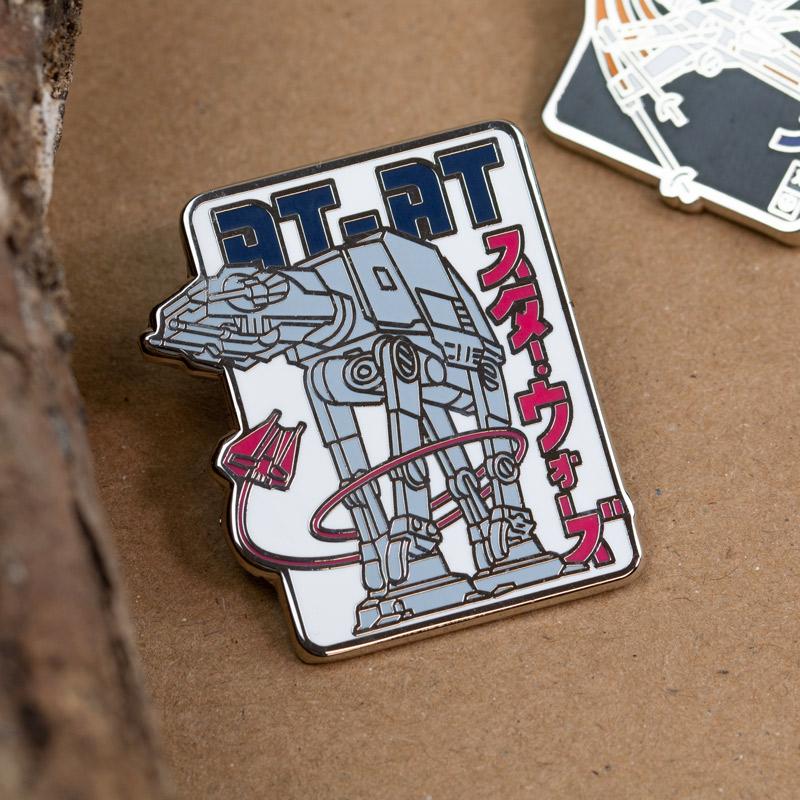 Pin's Star Wars Set 2.1 - X-WING et AT-AT