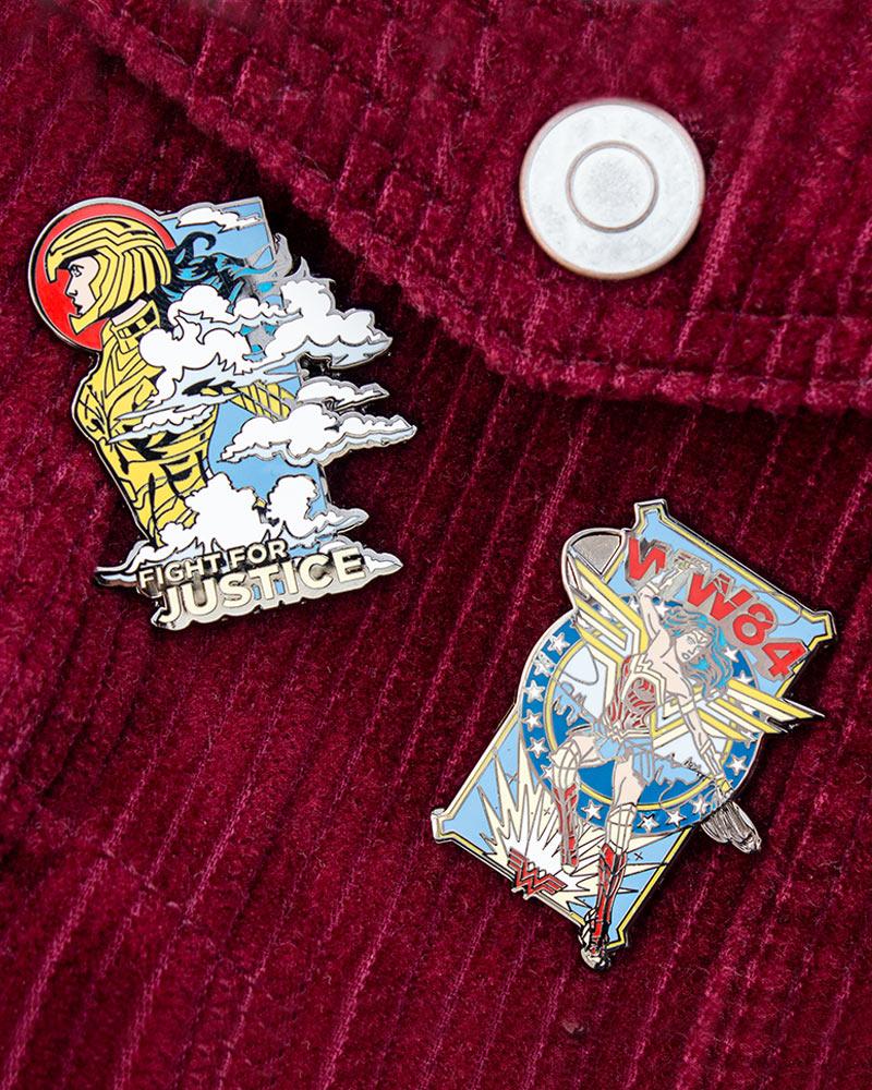 Pin's Wonder Woman '84 Set 1.2 - Vecht voor gerechtigheid