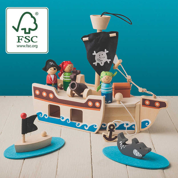 Piratenschip speelset