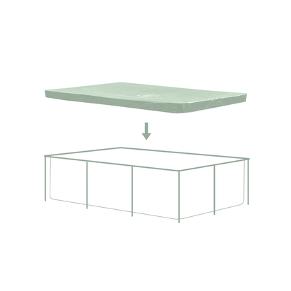 Pool Cover - Green - Essence - 260 x 160 cm