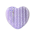 Pool Float - Lila Heart - Leopard - 150 cm