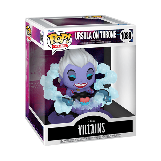 pop deluxe ursula on throne funko