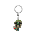 Pop! Keychain Groot in Pajamas with a Book