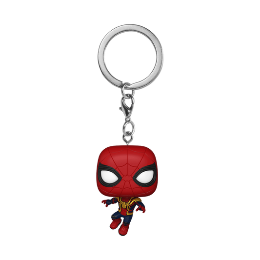 pop keychain spider man leaping sm1