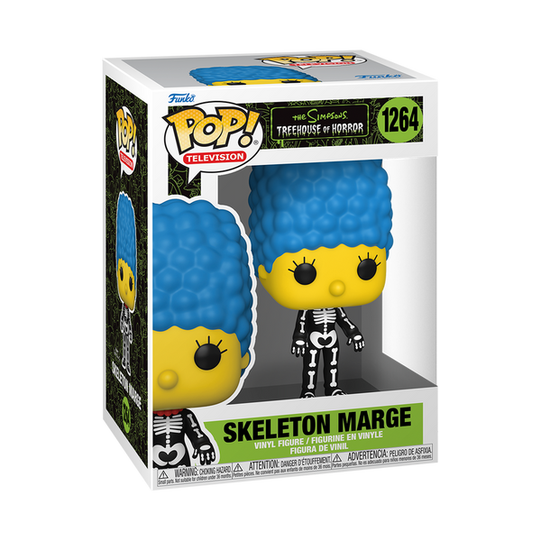 simpsons funko pop n 1264 skeleton marge