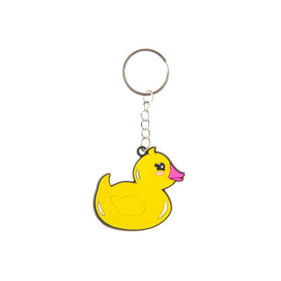 Bunte Enten-Schlüsselanhänger