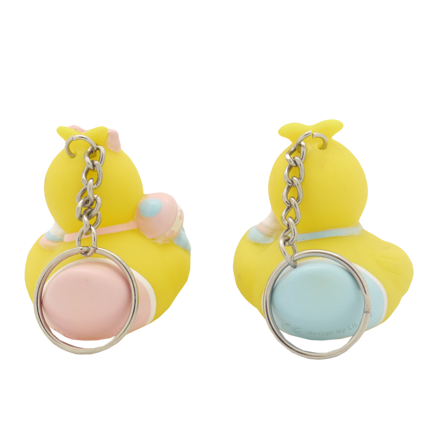 Baby duck keychain