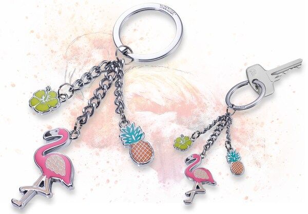 Porte-clés « FLAMINGO » – Flamant Rose