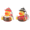 Duo de Porte-Clés Canards Bavarois – Fille et Garçon