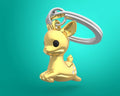 Keyring Fawn Gold