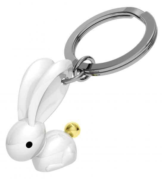 Porte Clés Lapin Blanc