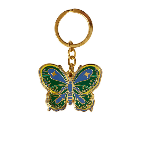 Sleutelhanger met vlinder
