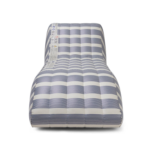 Premium Lounge Float - Blue/White - Monaco