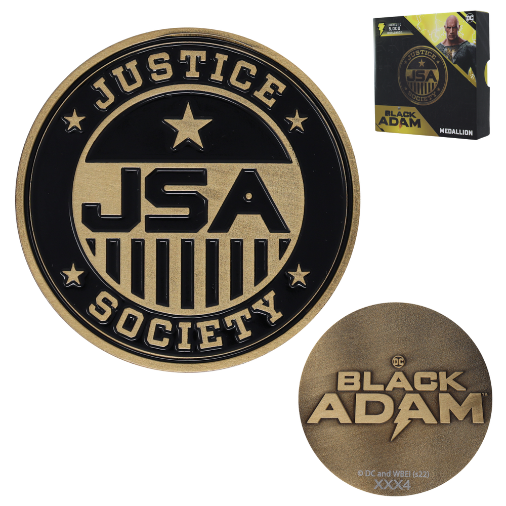 Médaillon collector Black Adam - Justice Society of America