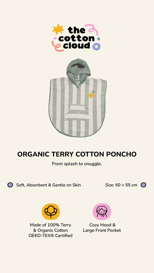 Poncho à capuche Pedro Poire