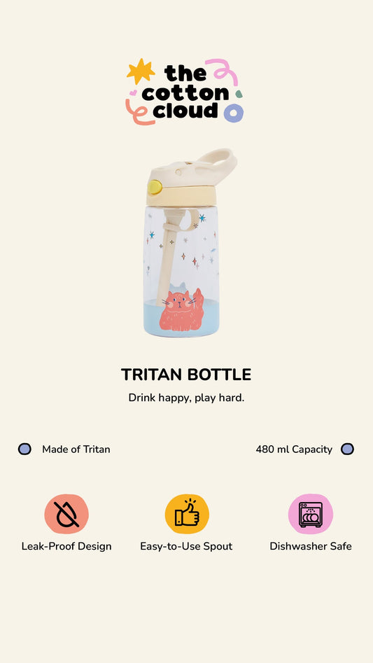 Trinkflasche aus Tritan Funky Dogs