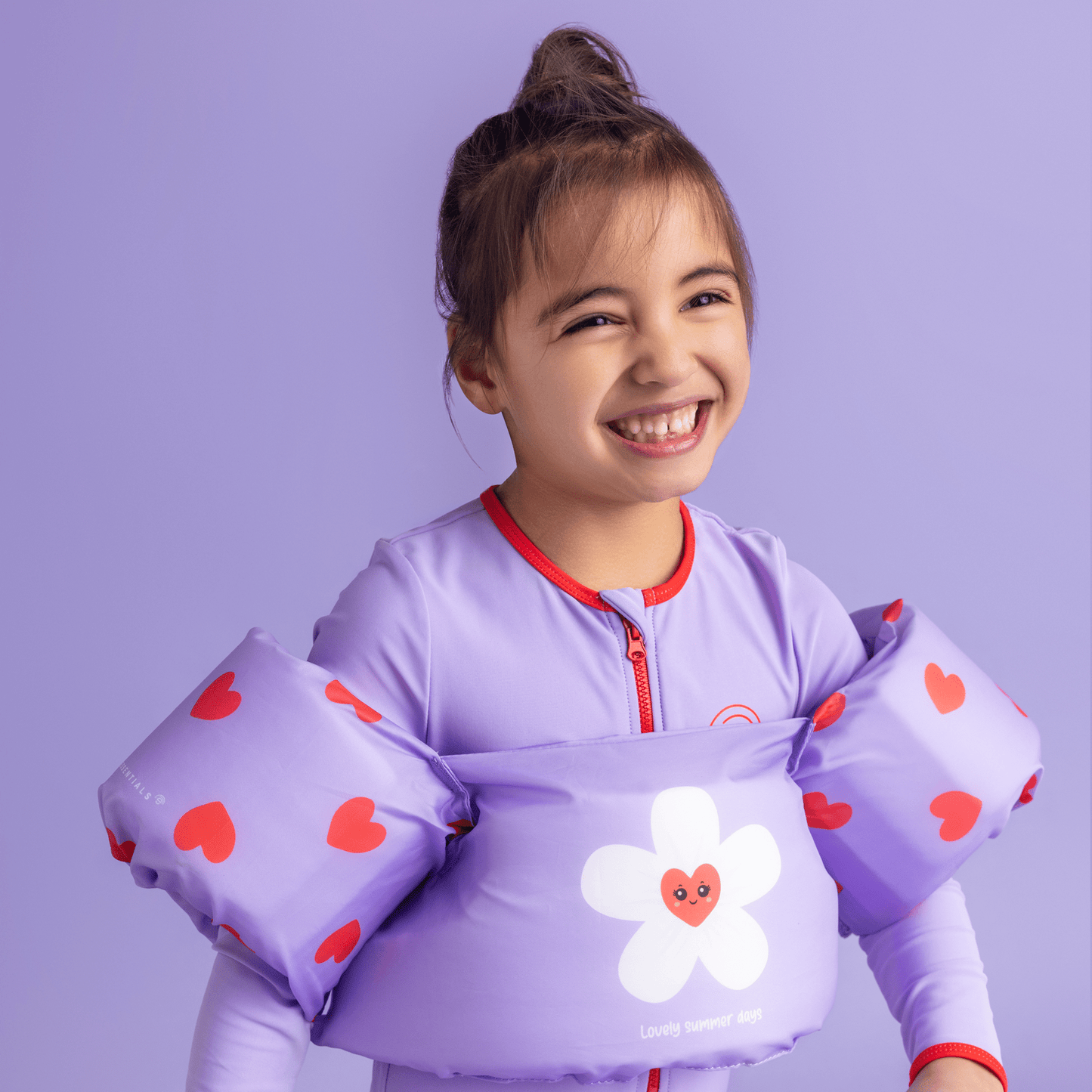 Puddle Jumper - Lilac - Sweet Hearts - 2/6 Years
