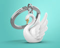 Porte-clés Cygne Blanc