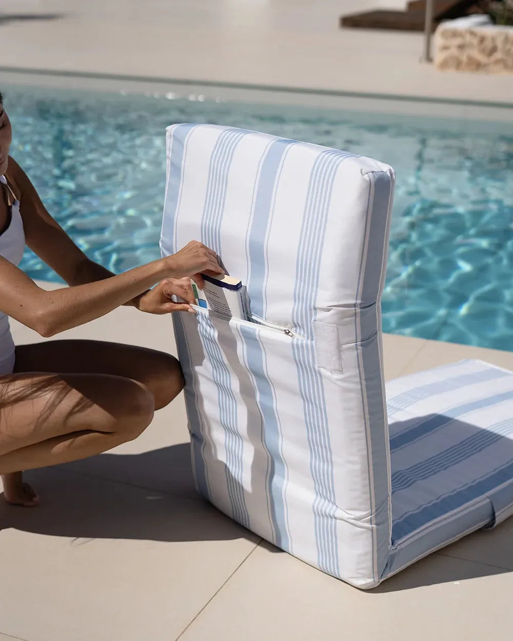 Tumbona plegable de playa premium ajustable – CALYPSO