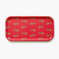 Red Leopard Serving Tray - 43 x 22 cm