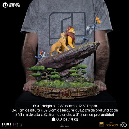 Statue Lion King Deluxe - Disney 100th - The Lion King - Art Scale 1/10 - Disney Classics