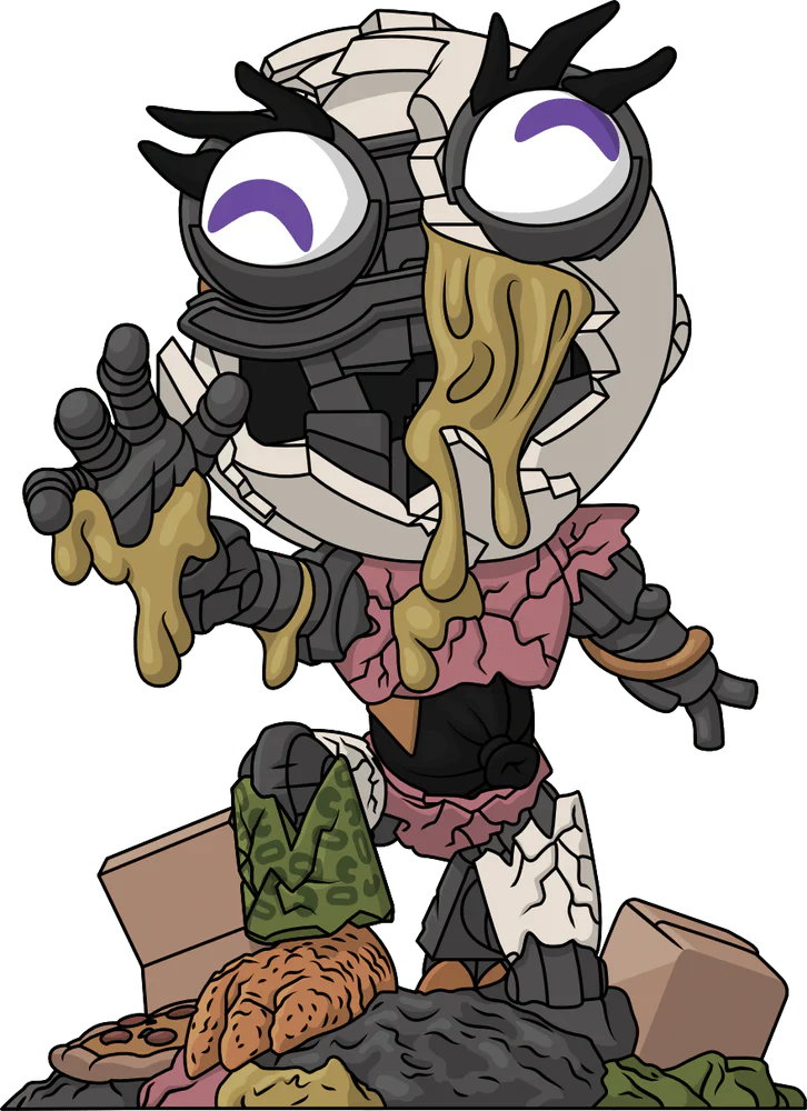Figurine Ruined Chica