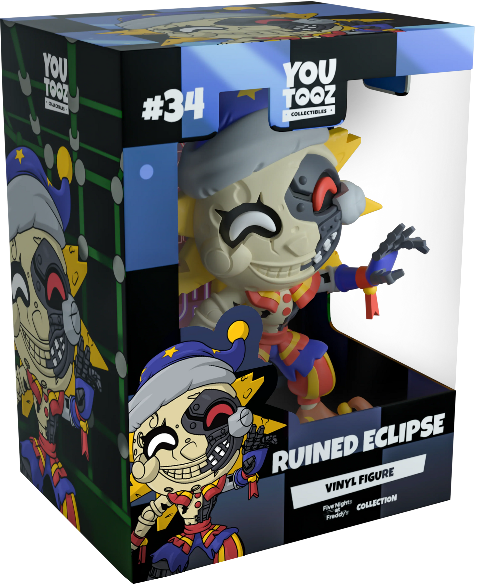 Five Nights at Freddy's Vinyl figurine Ruined Eclipse Youtooz FNAF Sun & Moon