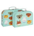 Set de 2 valises enfant - Amis des animaux