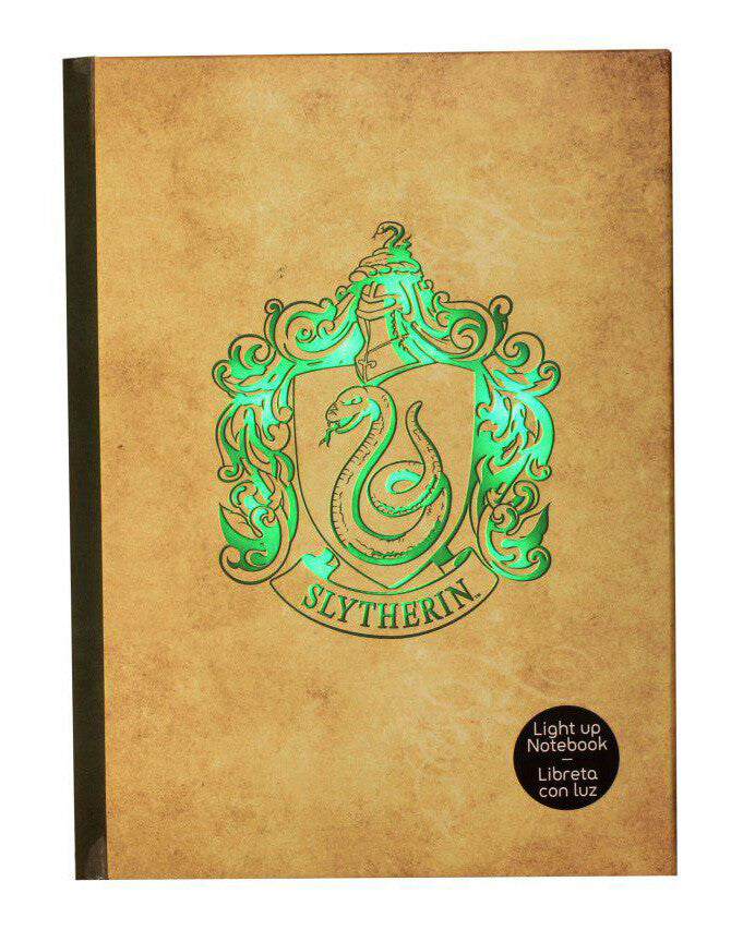 Harry Potter Light Up Notebook - Slytherin