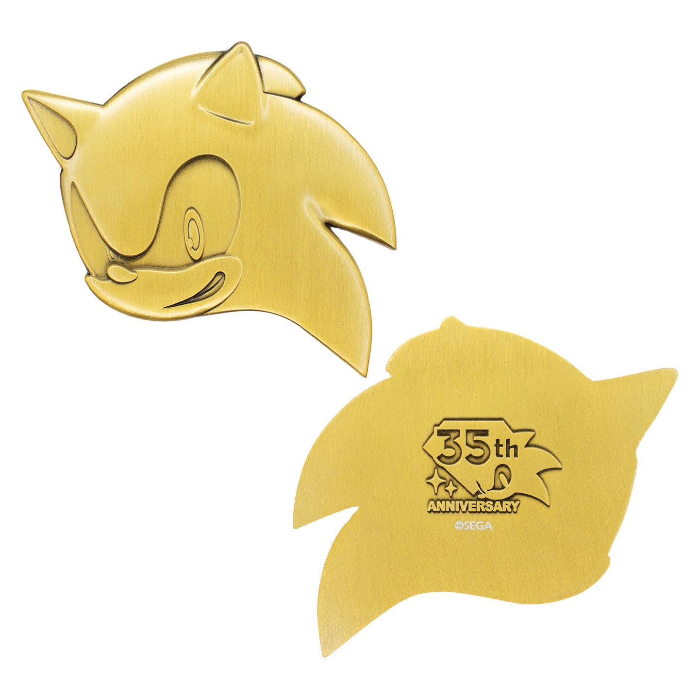 Sonic the Hedgehog – 35th Anniversary Limited Edition Then & Now Medallion Set