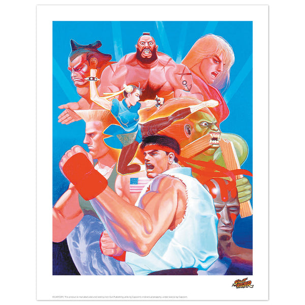 Affiche collector Street Fighter