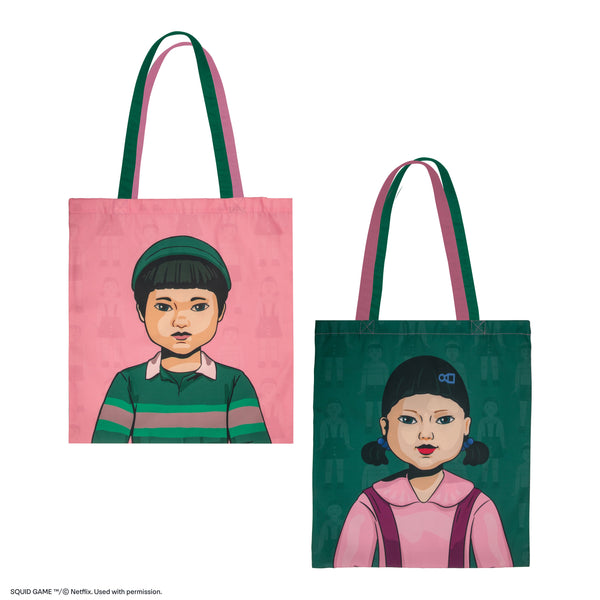 Tote Bag Duo de Poupées Mortelles