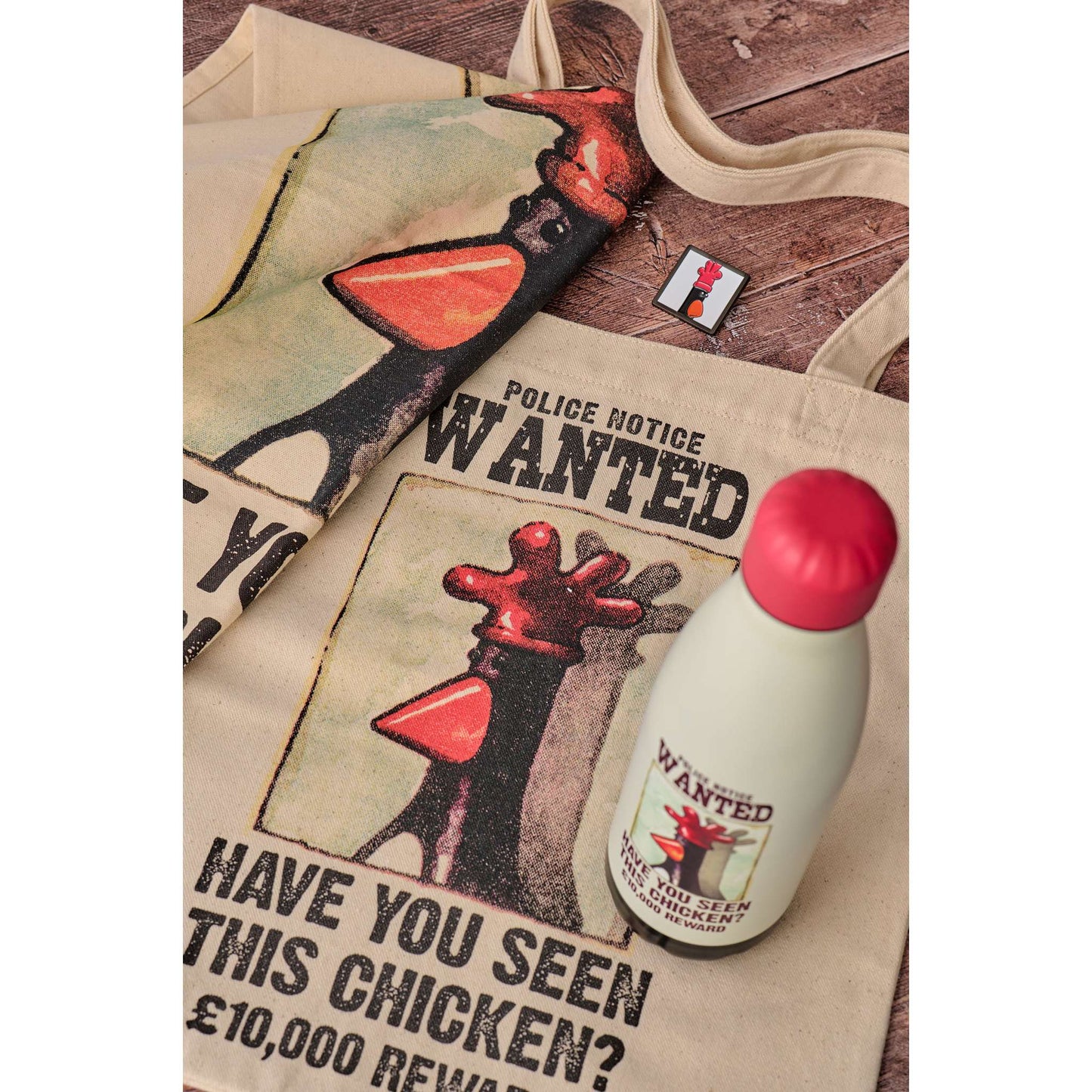 Wallace & Gromit Feathers Shopper