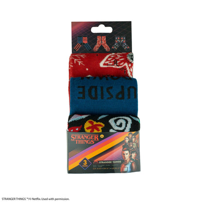 Pack of 3 Pairs of Stranger Things Socks