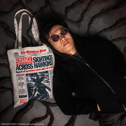 Hawkins Upside Down Tote Bag